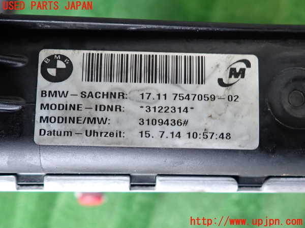2UPJ-9231942321]BMW Z4(LL20)(E89)ラジエーター1 中古_5