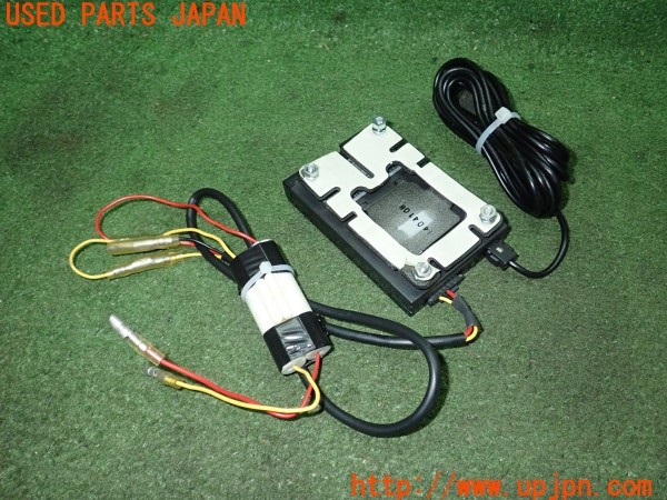 3UPJ=9231960503]BMW 120i カブリオレ(UL20 E88)Panasonic パナソニック CY-ET909KD ETC車載器 中古_3