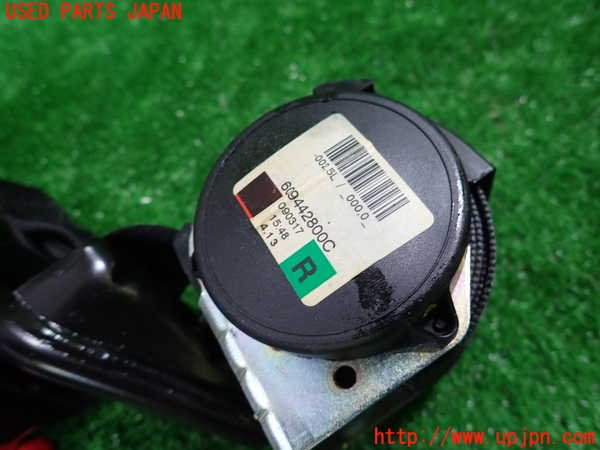1UPJ-9231967155]BMW 120i カブリオレ E88(UL20)右2列目シートベルト 中古_2