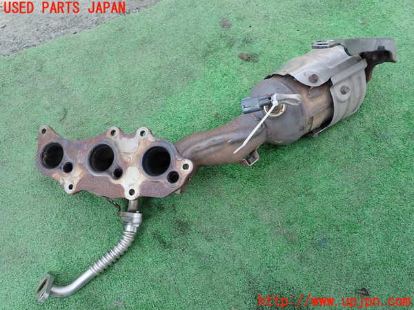 1UPJ-9231972042]FJクルーザー(GSJ15W)エキマニ2 中古　触媒 マニバーター_2