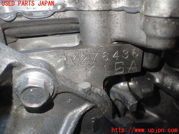 1UPJ-9231982010]アクア(AQUA)(MXPK16)エンジン M15A-FXE 4WD 中古_4