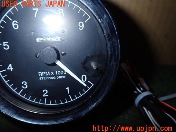 3UPJ=9231990543]GTO SR(Z15A)後期 pivot ピボット タコメーター 80mm 中古_2
