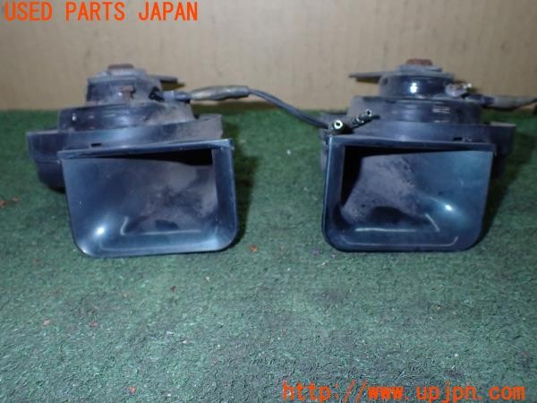 3UPJ=9231990563]GTO SR(Z15A)後期 MITSUBA ミツバ ALPHA HORN MBH-2E11 MBL-2E12 ホーン クラクション 中古_3