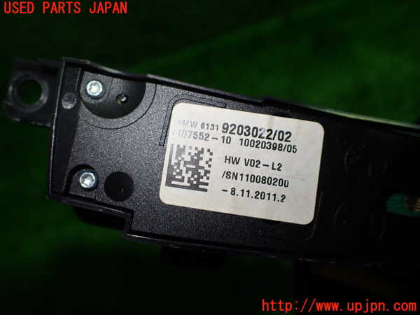 1UPJ-9232006308]BMW X3(WX30 F25)スイッチ3 (VSC OFF) 中古_2