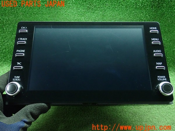 3UPJ=9232010548]プリウスPHV(ZVW52)前期 純正 86140-47A30 ディスプレイオーディオ ナビ 2021年度秋版 中古_2