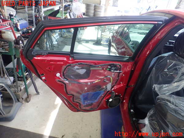 1UPJ-9232011320]プリウスPHV(ZVW52)左後ドア M2F3 中古_4