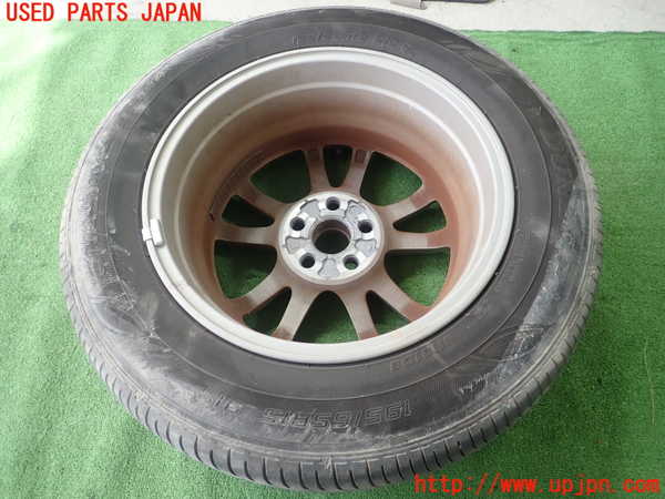 1UPJ-9232019027]プリウスPHV(ZVW52)タイヤ　ホイール　1本② 195/65R15 中古_2