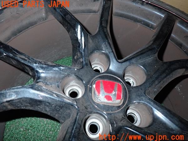 3UPJ=9232020908]シビック タイプR(FK8)純正 タイヤホイール 20×8.5J +60 PCD120 5穴 AZENIS FK510 245/30ZR20 4本 中古_2
