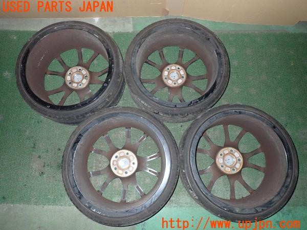3UPJ=9232020908]シビック タイプR(FK8)純正 タイヤホイール 20×8.5J +60 PCD120 5穴 AZENIS FK510 245/30ZR20 4本 中古_5