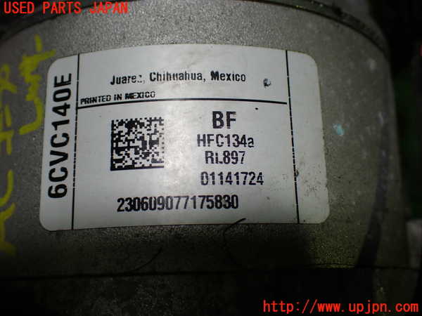 1UPJ-9232026025]シビック タイプR(FK8)エアコンコンプレッサー 中古_4