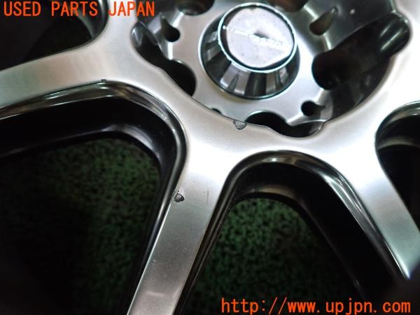 3UPJ=9232040961]フェアレディZ Version NISMO(Z33)後期 WORK ワーク EMOTIION D9R ホイール 19×9.5J +23 PCD114.3 5穴 1本 中古_2