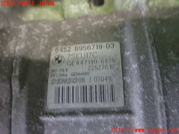 2UPJ-9232056025]BMW 335i カブリオレ(WL35)エアコンコンプレッサー 中古 (E93)_3