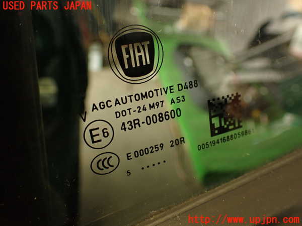 2UPJ-9232061320]フィアット・500X(33414)左後ドア (43R-008600) 中古_4
