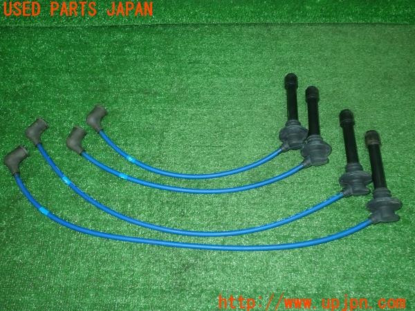 3UPJ=9232070146]カローラレビン(AE91)NGK スパークプラグケーブル プラグコード R-8 4本 中古_2