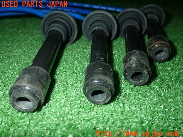 3UPJ=9232070146]カローラレビン(AE91)NGK スパークプラグケーブル プラグコード R-8 4本 中古_4