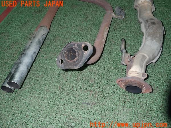 3UPJ=9232070152]カローラレビン(AE91)純正加工 マフラー センターパイプ フロントパイプ 3点セット 中古_4