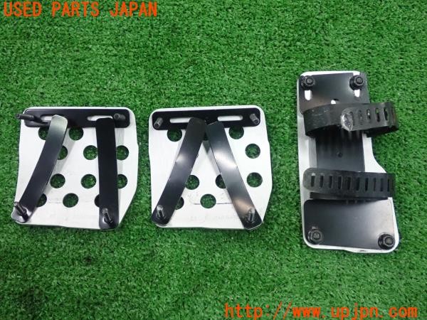 3UPJ=9232070630]カローラレビン(AE91)RAZO レッツォ ペダルカバー アクセル ブレーキ クラッチ 3点 中古_2