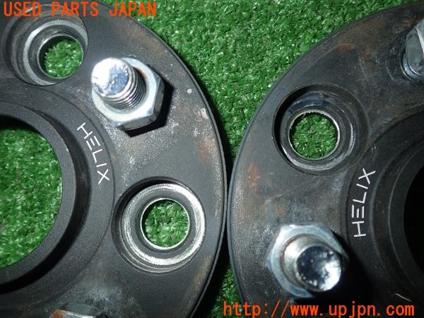 3UPJ=9232070971]カローラレビン(AE91)HELIX ヘリックス ワイドトレッドスペーサー 15mm ハブ径54.1mm PCD100 4穴 中古_5