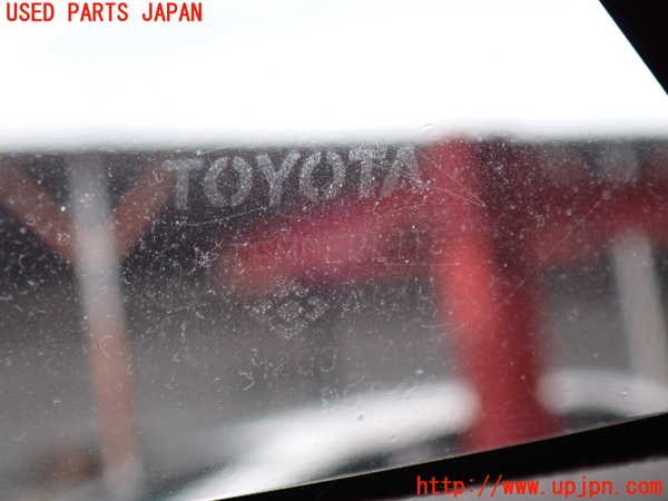 2UPJ-9232071380]カローラ レビン(AE91)右クォーターガラス (M203) 中古_2