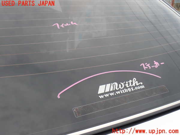 2UPJ-9232071560]カローラ レビン(AE91)リアガラス (M203) 中古_2