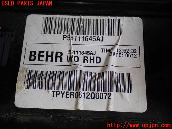 2UPJ-9232096081]ジープ・グランドチェロキー(WK36A)エバポレーター1 中古_4