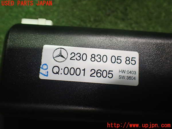 2UPJ-9232106066]ベンツ SL350 R230(230467)エアコンスイッチ1 中古_3
