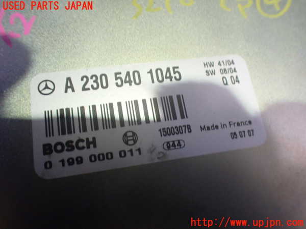 2UPJ-9232106149]ベンツ SL350 R230(230467)コンピューター4 中古_3