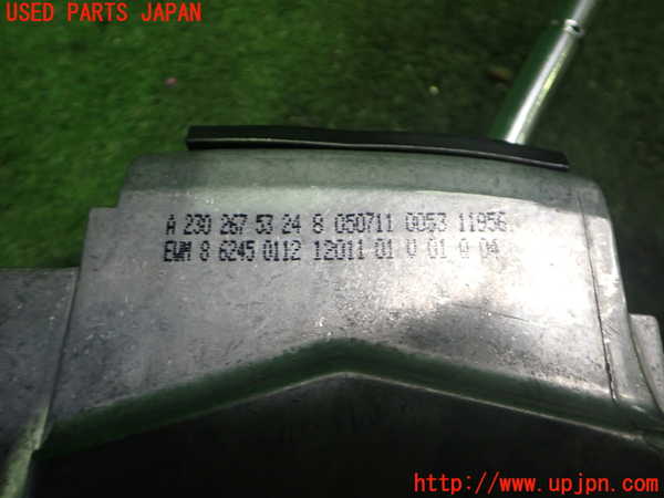 2UPJ-9232107555]ベンツ SL350 R230(230467)ATシフトレバー 中古_4