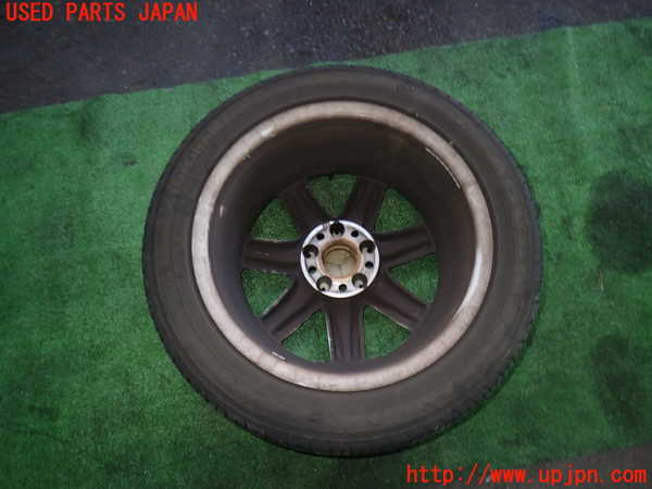 2UPJ-9232109036]ベンツ SL350 R230(230467)タイヤ　ホイール　1本① 255/45R17 中古_3
