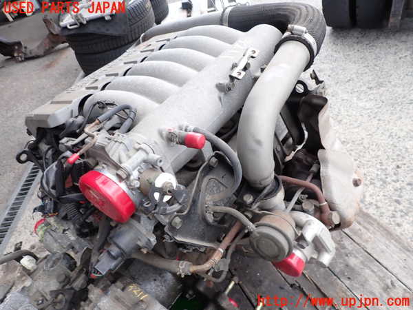 2UPJ-9232112010]レグナム(EC5W)エンジン 6A13 4WD 中古_2