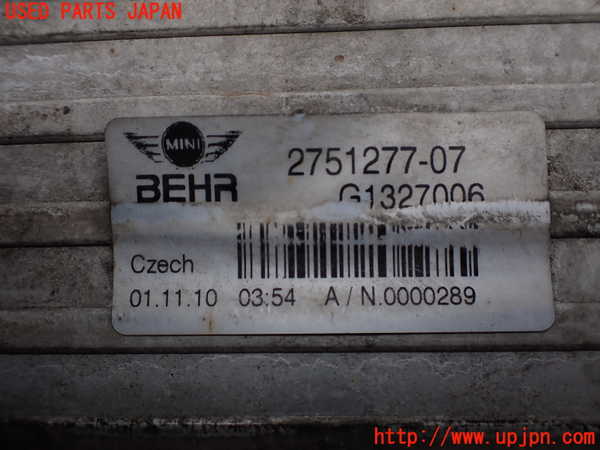 2UPJ-9232132451]BMW ミニ(MINI)ジョンクーパーワークス(JCW) コンバーチブル(MSJCW)(R57)インタークーラー1 中古_3