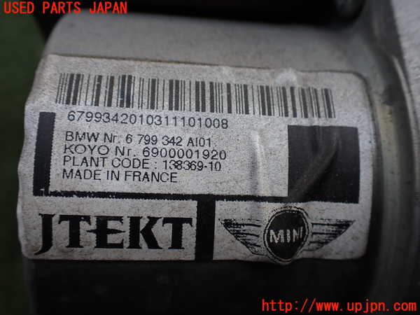 2UPJ-9232134235]BMW ミニ(MINI)ジョンクーパーワークス(JCW) コンバーチブル(MSJCW)(R57)パワステギアボックス 中古_3