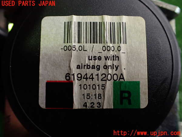 2UPJ-9232137045]BMW ミニ(MINI)ジョンクーパーワークス(JCW) コンバーチブル(MSJCW)(R57)運転席シートベルト 中古_2