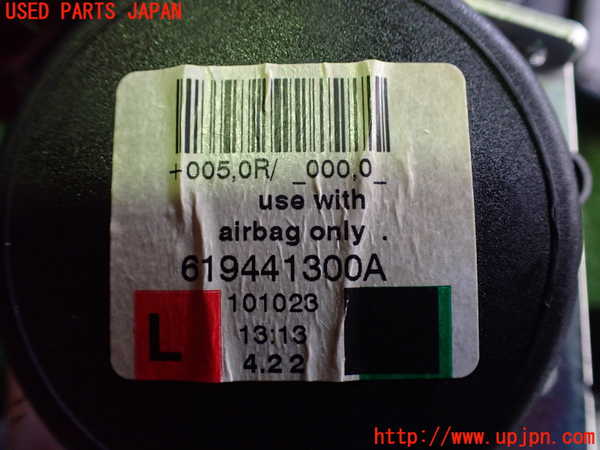 2UPJ-9232137075]BMW ミニ(MINI)ジョンクーパーワークス(JCW) コンバーチブル(MSJCW)(R57)助手席シートベルト 中古_2