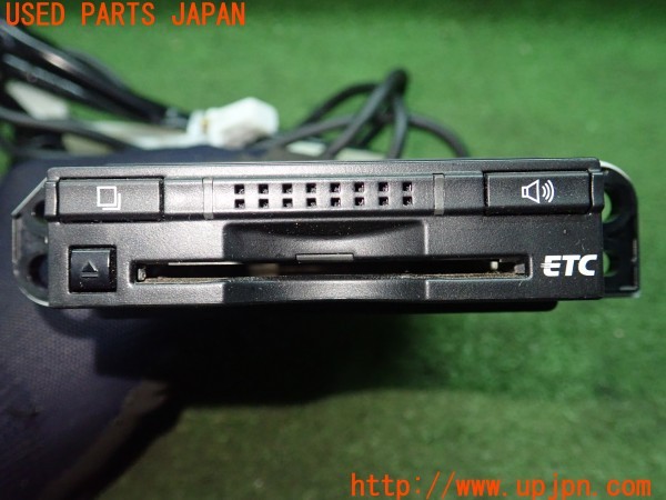 3UPJ=9232140503]ハリアー(ZSU60W)純正ビルトイン 08686-00341 ETC車載器 中古_3