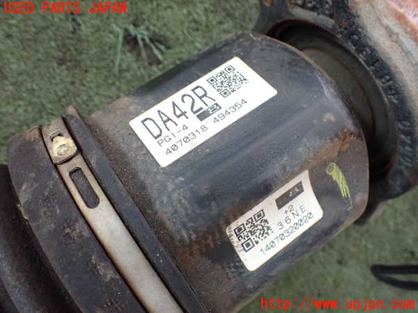 2UPJ-9232144010]ハリアー(ZSU60W)右フロントドライブシャフト 中古_4