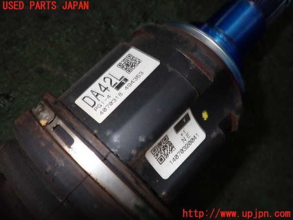 2UPJ-9232144015]ハリアー(ZSU60W)左フロントドライブシャフト 中古_4