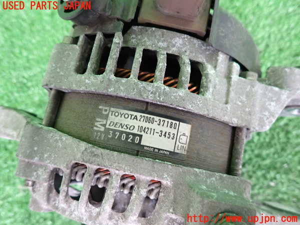 2UPJ-9232146015]ハリアー(ZSU60W)オルタネーター(ダイナモ) 中古_3