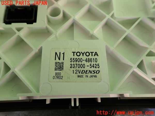 2UPJ-9232146066]ハリアー(ZSU60W)エアコンスイッチ1 中古_3