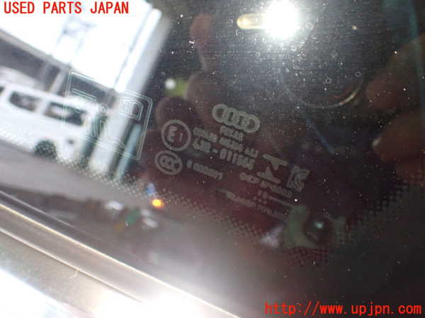 1UPJ-9232151380]アウディ・A6(F2DKNF)右クォーターガラス 中古_2
