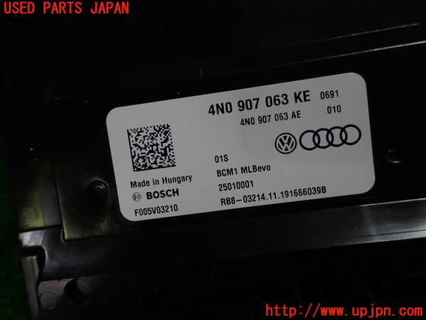 1UPJ-9232156146]アウディ・A6(F2DKNF)コンピューター1 (4N0 907 063 KE) 中古_3