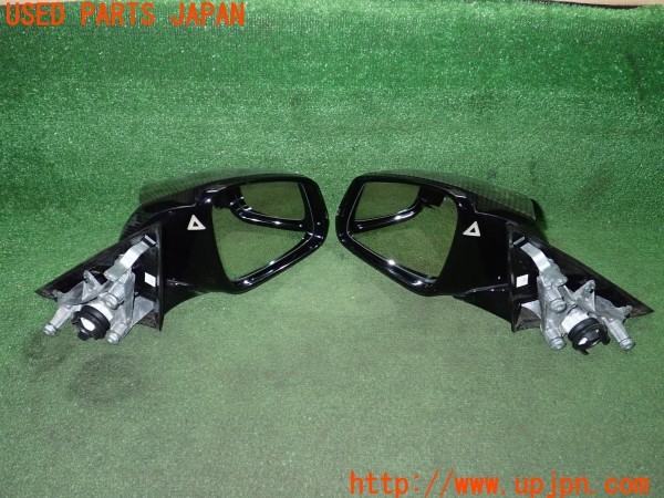 3UPJ=9232160036]BMW 320d ツーリング (3D20 F31)純正 ドアミラー 社外 カーボン調カバー付き 中古_3