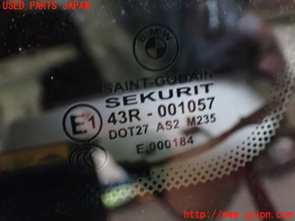 1UPJ-9232161380]BMW 320d ツーリング F31(3D20)右クォーターガラス SEKURIT M235 中古_2