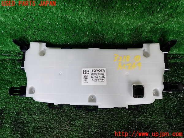 1UPJ-9232186066]ヴェルファイアハイブリッド(ATH20W)エアコンスイッチ1 中古_3