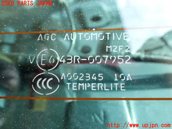 1UPJ-9232191560]８６(BRZ)(ZN6)リアガラス AGC M2F2 中古_2