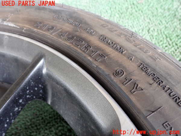 1UPJ-9232199038]８６(BRZ)(ZN6)タイヤ　ホイール　1本③ 215/45ZR17 中古_2