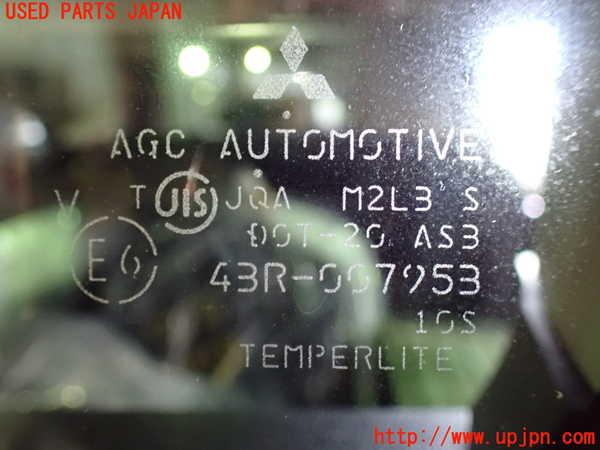 1UPJ-9232201382]デリカD：5(CV1W)左クォーターガラス M2L3 中古_2