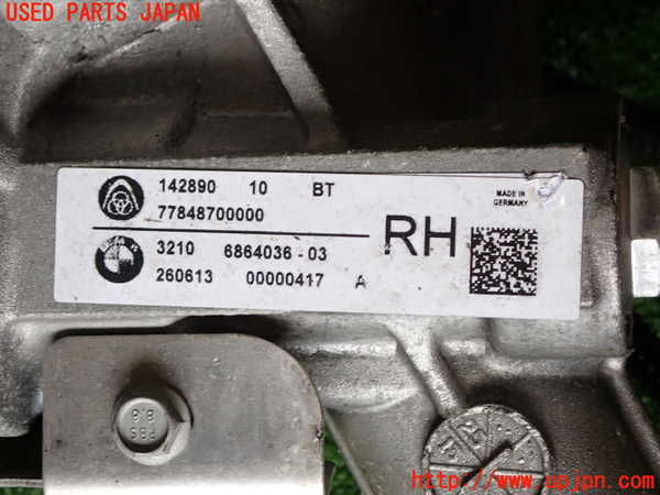 1UPJ-9232214235]BMW X3(WY20 F25)パワステギアボックス 中古_4