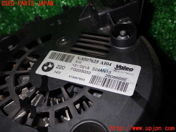 1UPJ-9232216015]BMW X3(WY20 F25)オルタネーター(ダイナモ) 中古_2