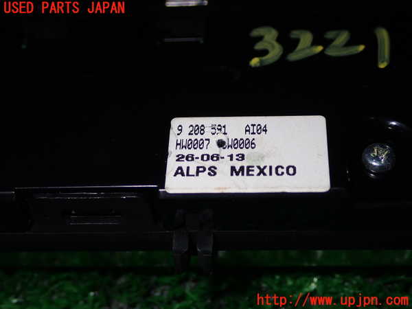1UPJ-9232216308]BMW X3(WY20 F25)スイッチ3 (プログラマブルボタン) 中古_2